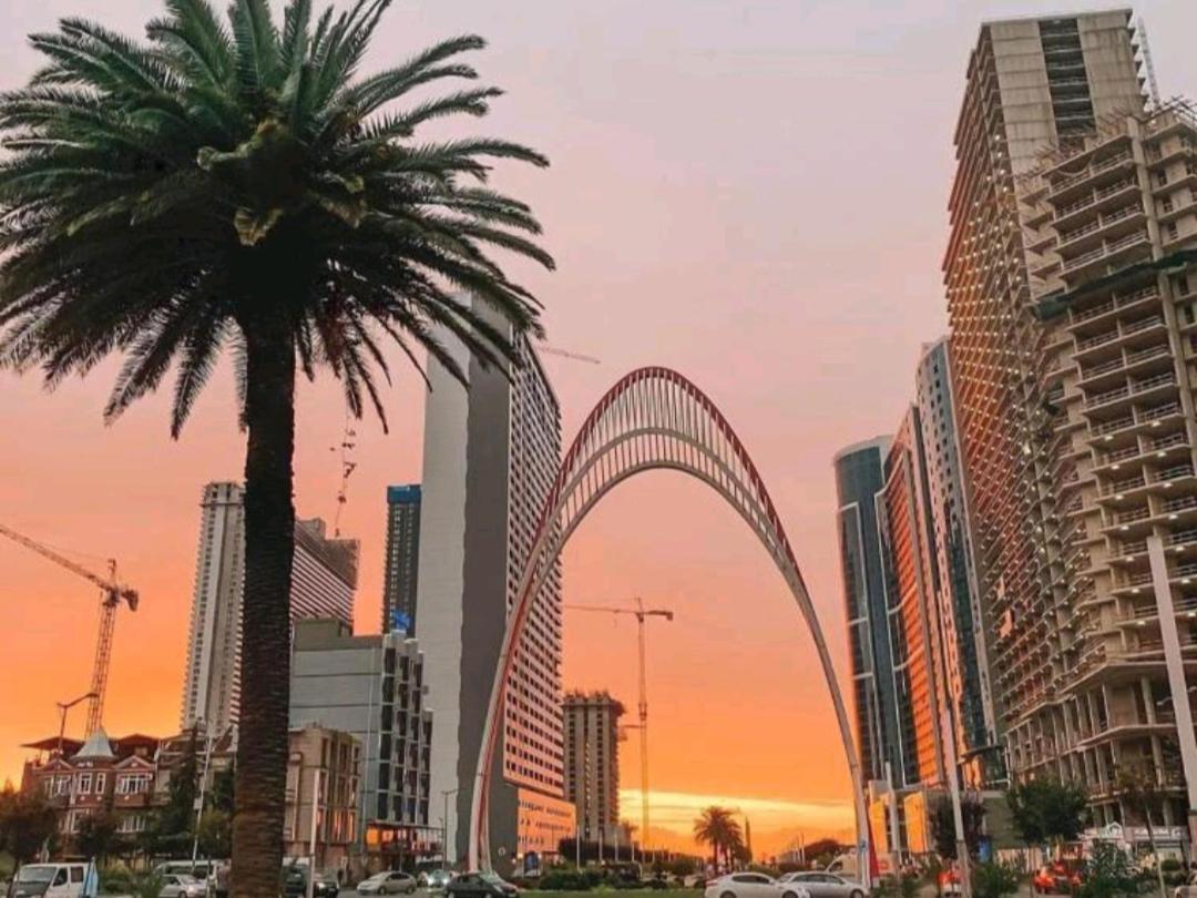Апартаменты С Видом На Море Twin Towers Batumi, Orbi City Dış mekan fotoğraf